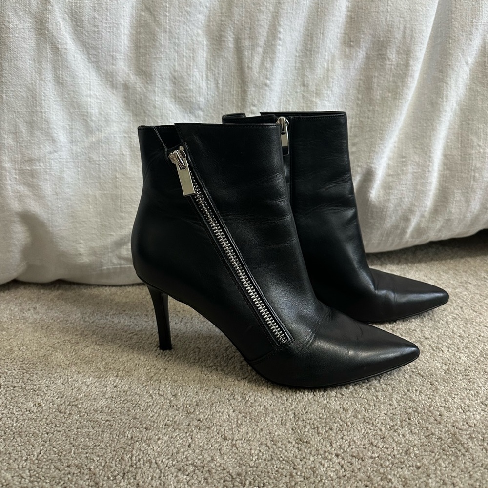Black Leather Boots